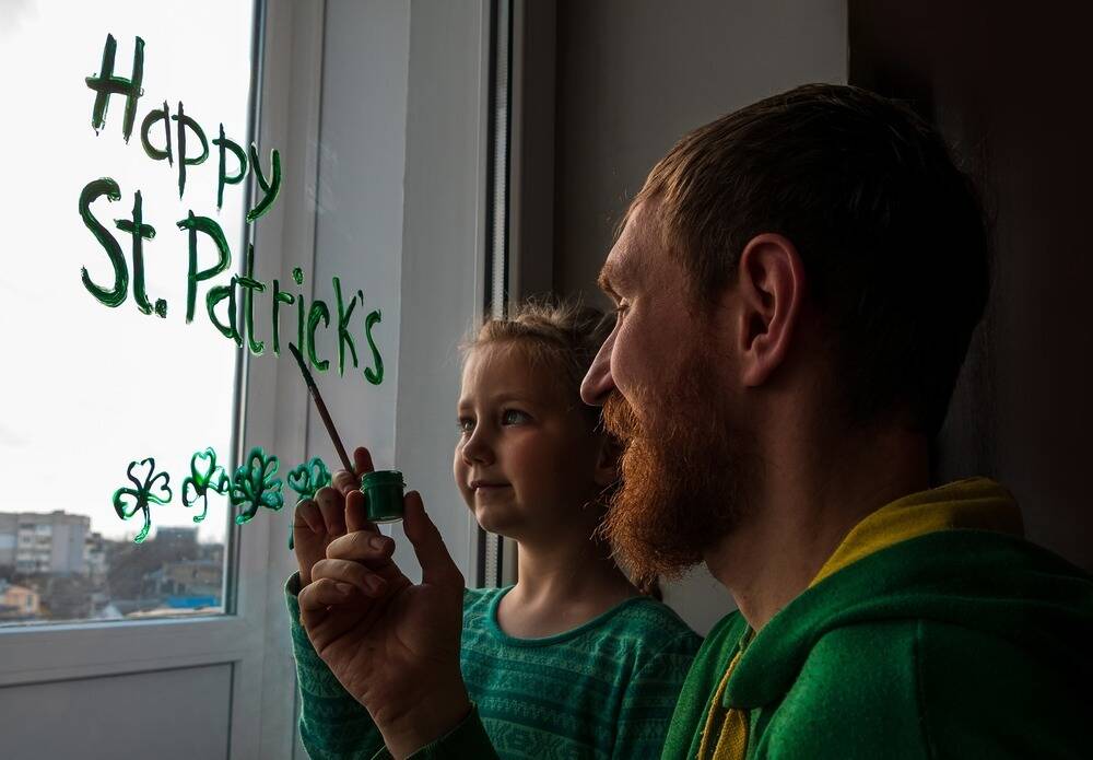 Man Celebrating St. Patrick's Day Sober in recovery