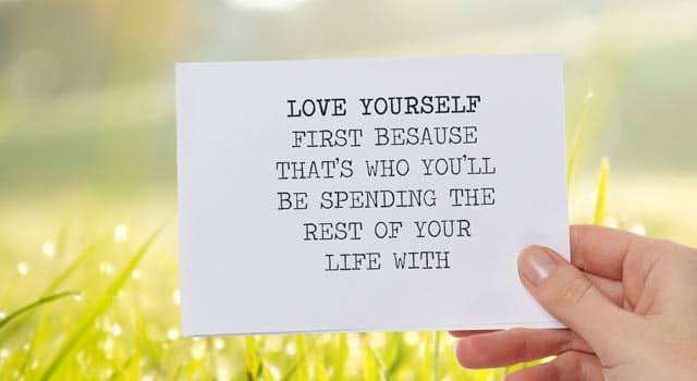 love yourself first